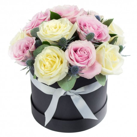Grace Hat Box Arrangement