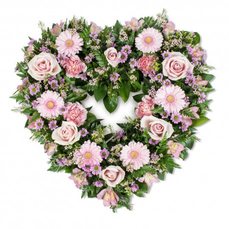 SYM-325 Open Heart in Pink Shades