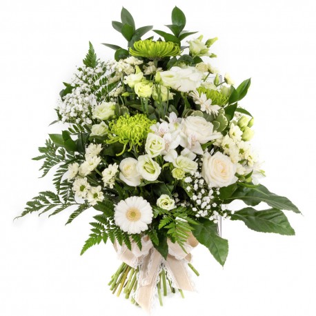 SYM-338 Tied Sheaf WHITE |& GREEN