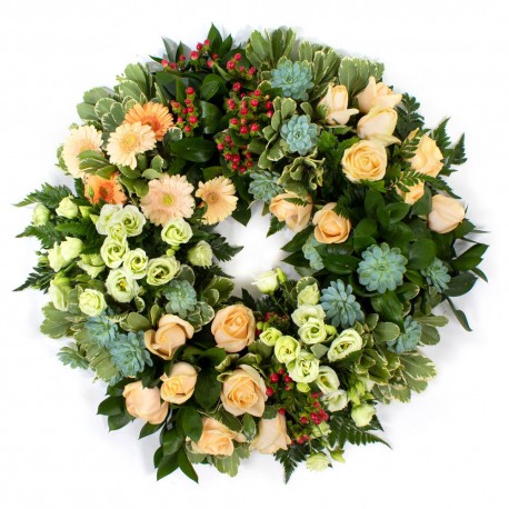 SYM-354 Open Style Wreath on Eco Base