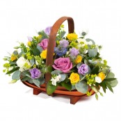 All Aboard Basket Arrangement