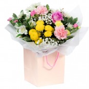 Garden Breeze Hand Tied Bouquet in a Presentation Gift Box